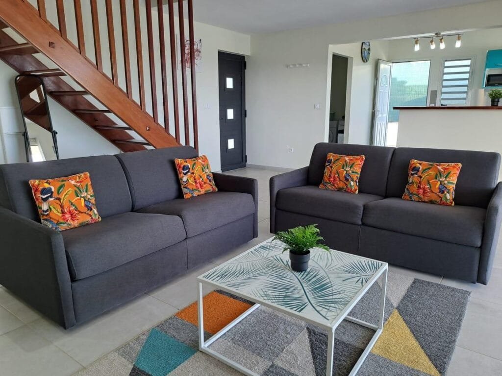 Photo intérieur de la villa léone