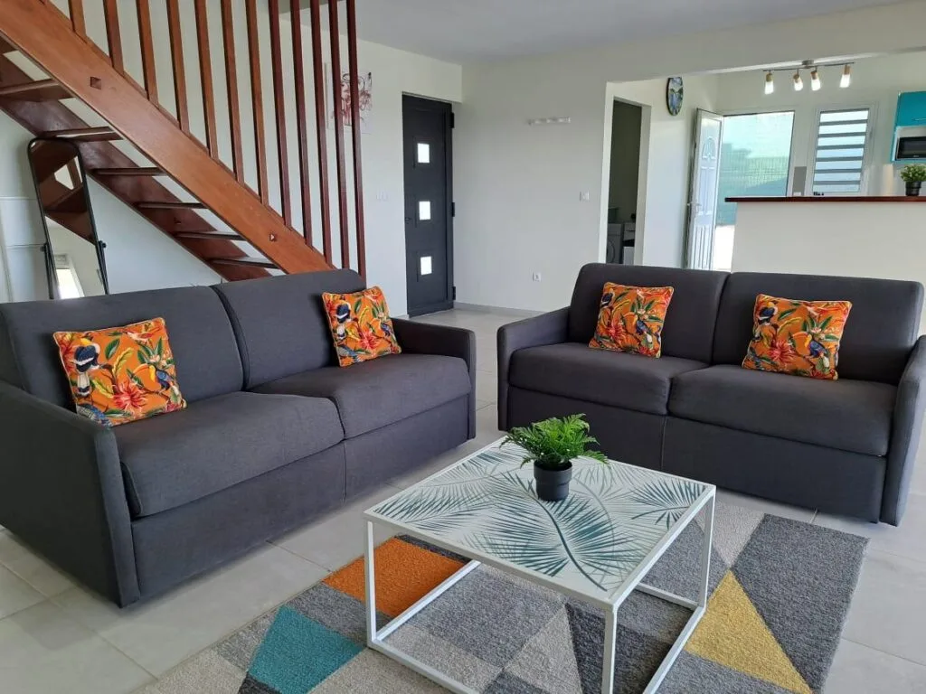 Photo intérieur de la villa léone