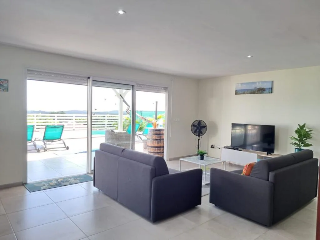 Photo intérieur de la villa léone