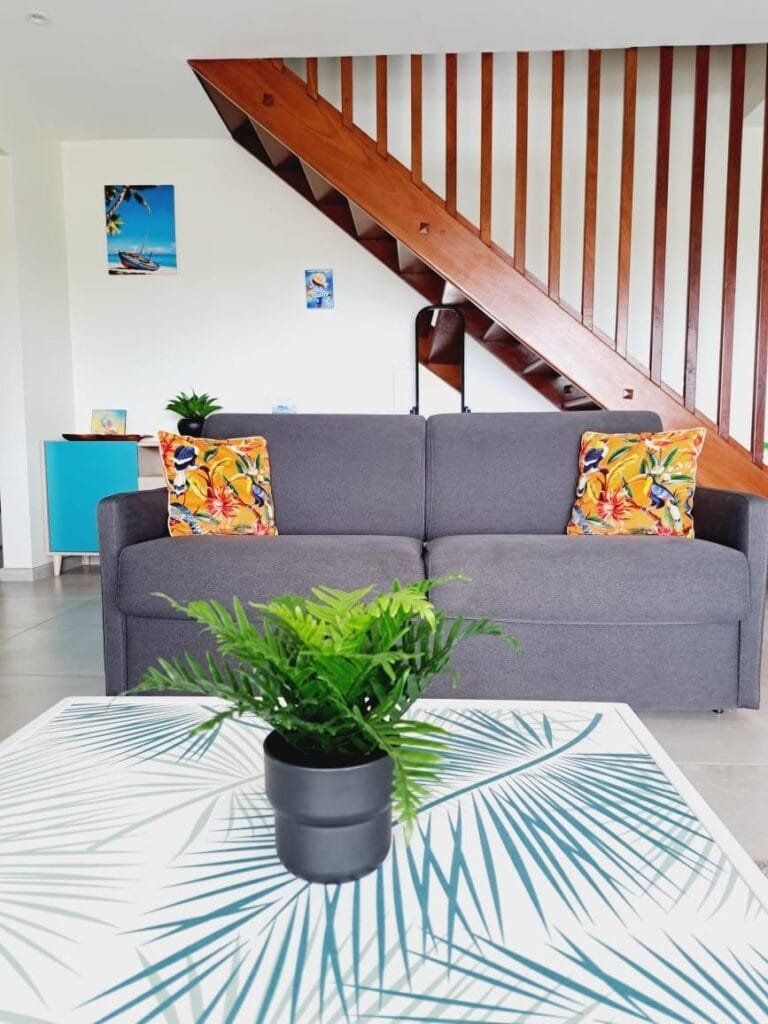 Photo intérieur de la villa léone