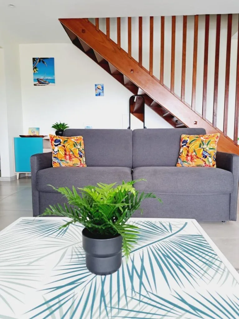Photo intérieur de la villa léone